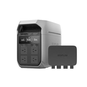 Ecoflow Delta 3 Plus Power Station With One Alternator Charger (800w)