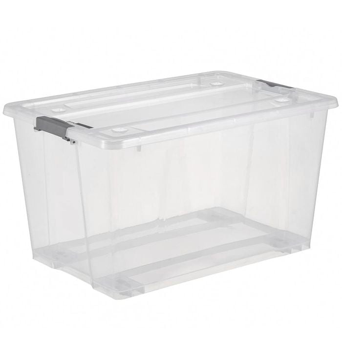 All Set 50L Clear Modular Storage Container 