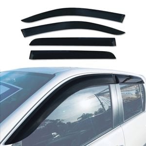 AUSGO Injection Weather Shields for Toyota Hilux Dual Cab 2015-2025 Weathershields Window Visors Wind Deflectors