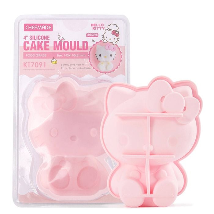 Chefmade x Sanrio Hello Kitty Silicone Cake Mould 10cm