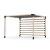 Toja Grid 3.05 x 3.66m Pergola Kit W/ Post Wall & Shade