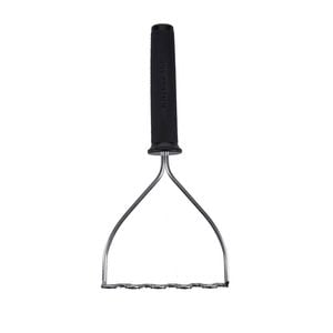 KitchenAid S/Steel Potato Wire Masher Soft Touch - Black