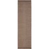 Steph And Gian Bark Walnut 400x80cm - Medium Walnut Runner Hand Loomed Indoor Rug