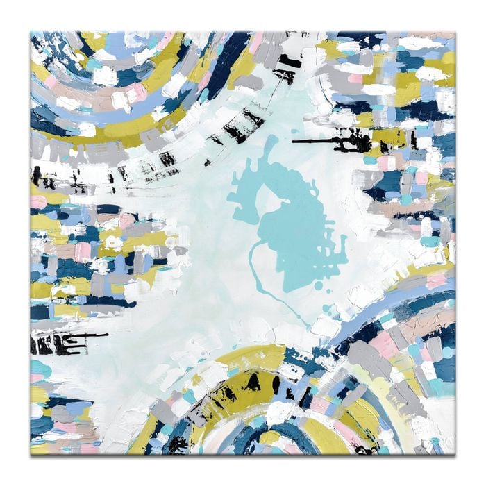 Artist Lane "Brighton Spirit  " by Ani Ipradjian - 102x102cm Stretched Canvas
