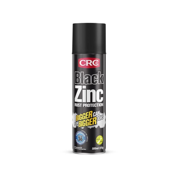 CRC 500ml Black Zinc Aerosol