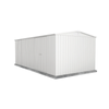 Absco Sheds 5.96mW x 3.00mD x 2.30mH Surfmist Three Door Highlander Garden Shed 