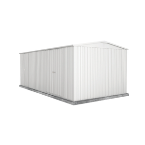 Absco Sheds 5.96mW x 3.00mD x 2.30mH Surfmist Three Door Highlander Garden Shed 