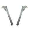 Oven Door Hinges Set (x2 Hinges) Ev900dpsx - 12971100000902, Suits Euro