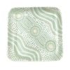 Urban ES Journey 9.5cm Ceramic Dish Decoirative Square Plate - Green