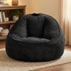 Advwin 210cm 2 Seater Sofa Corduroy Modular Foam Cloud Couch Lounge Compressed Sofa No Assembly Grey