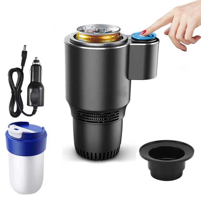 Catzon 2 in 1 Smart Car Cup Warmer Cooler 12V 36W Touch Control