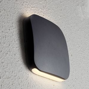 CLA Lighting Vox Surface Mounted LED Exterior Square Up/Down Wall Light IP54 Black