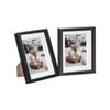 Nicola Spring 8" X 10" Black 3d Box Photo Frames - 5" X 7" Mount - Pack Of 2