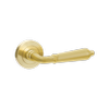 Zanda 80mm Satin Brass Oxford Dummy Set 