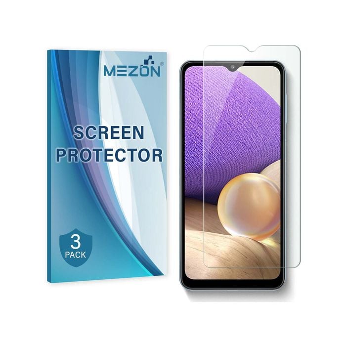 3 Pack MEZON Samsung Galaxy A22 5G (6.6") Ultra Clear Film Screen Protectors