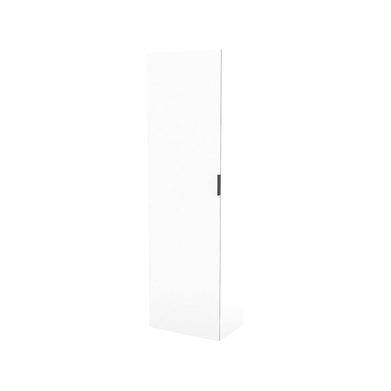 Lugna 2048 x 600 x 380mm White 5 Shelf 1 Left Hand Door Cabinet