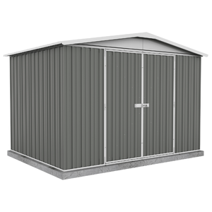 Absco Sheds 3.0 x 2.18 x 2.06m Woodland Grey Double Door Regent Garden Shed