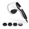 Orku Handheld Body Massager 4 Heads - Adjustable Speed for Neck Back Legs
