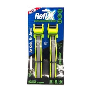 Lion 4m Reflx Super Cam Tie Downs With Covers - 2 Pack