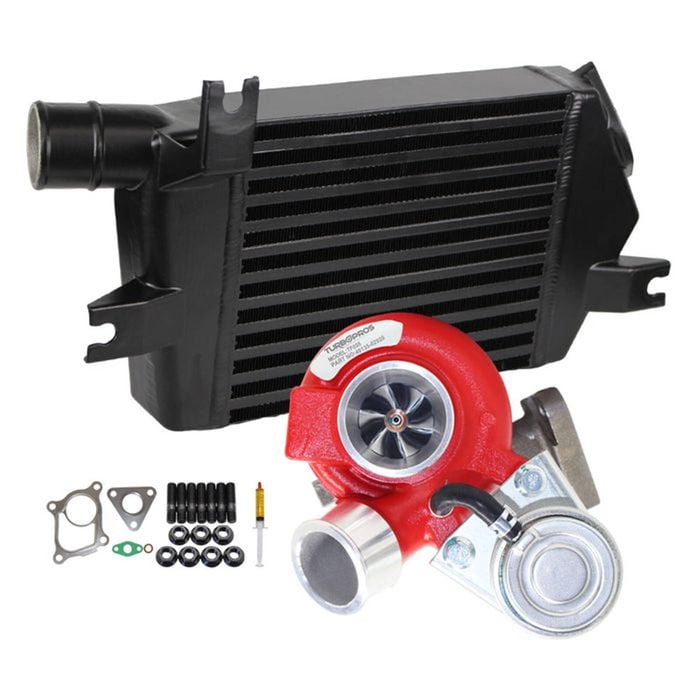 Gen1 High Flow Turbo Charger With 60mm Intercooler For Mitsubishi Triton Ml 4m41 3.2l