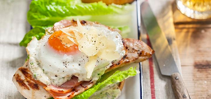 Chicken Caesar Burger