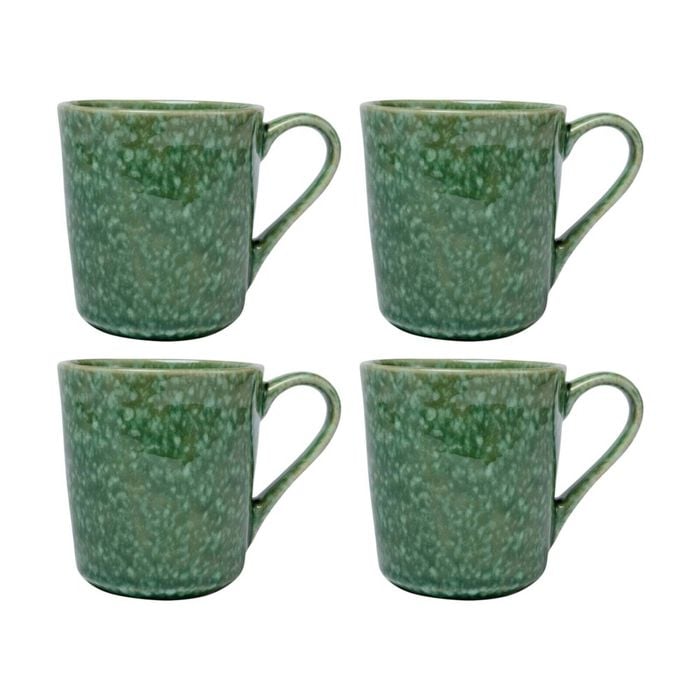 4pk Maxwell & Williams The Mug Club Mist & Moss Mug 380ml - Green