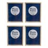 4PK Unigift Element 28x35cm MDF/Glass Picture Frame - Assorted