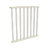 ProtectorAl 350 - 900 x 950mm Surfmist Aluminium Flat Top Square Picket Balustrade Panel