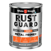 White Knight 1L Medium Grey Rust Guard Metal Primer Paint
