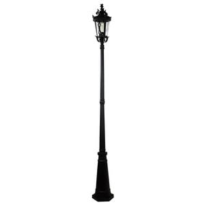 Oriel Lighting Albion Outdoor Post Light Black