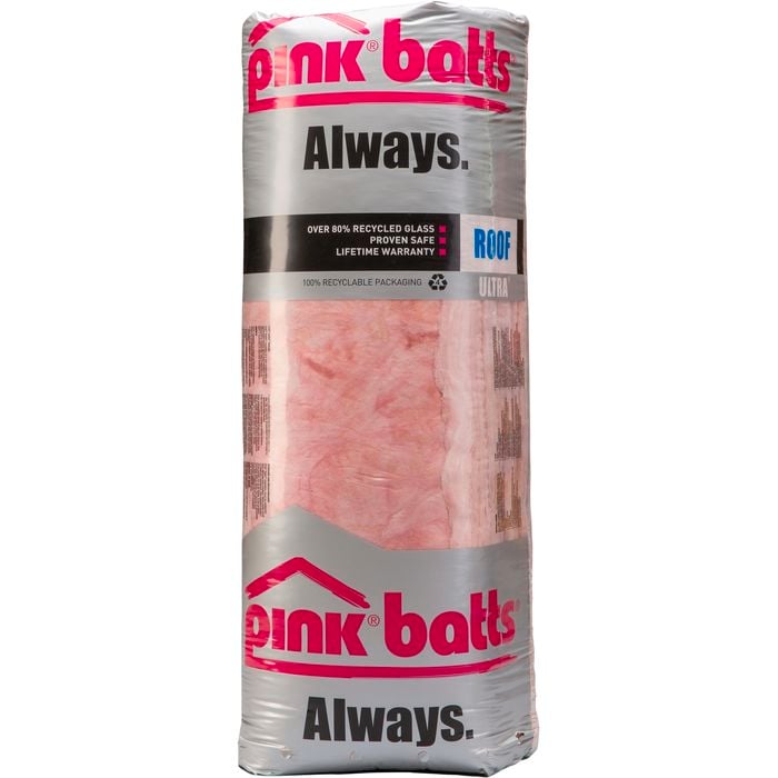 Pink® Batts® 6.3m Ultra R4.0 Glasswool Ceiling Insulation