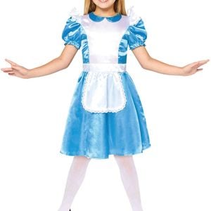 Alice In Wonderland Storybook Girls Book Week Costume - 4-6