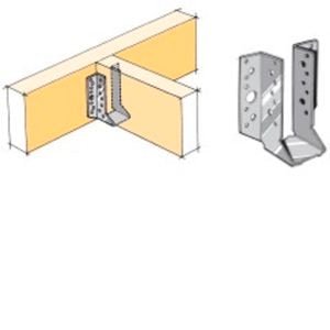 LUMBERLOK Joist Hanger 47x90mm Stainless Steel SSJH4790