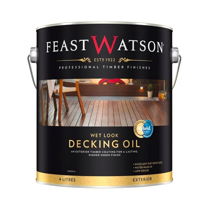Feast Watson 4L Wet Look Decking Oil Bunnings Australia