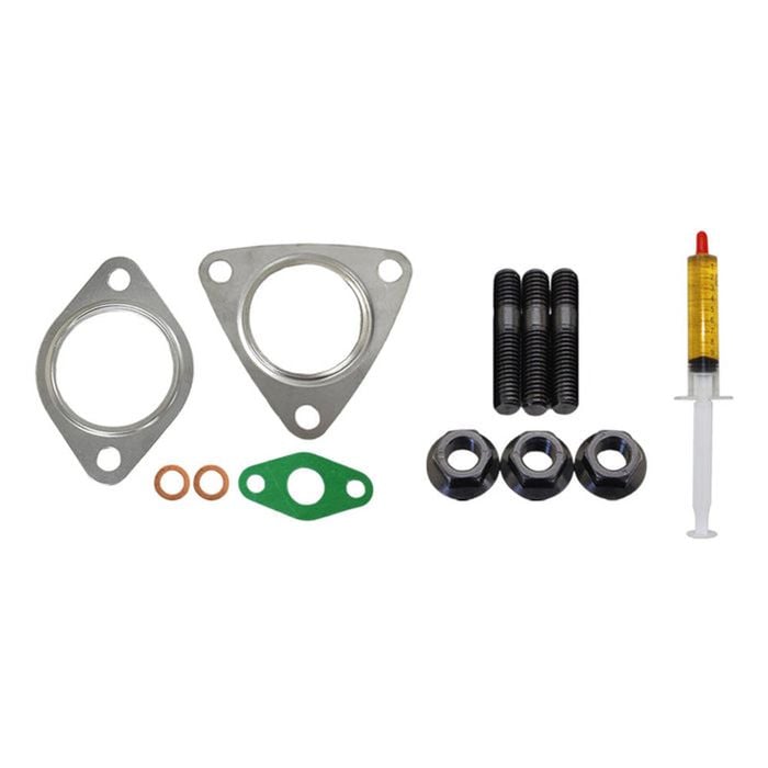 Turbo Charger Installation Stud, Gasket & Lubricant Kit For Land Rover Range Rover Sport 3.0L 2009 Onwards Driver Side