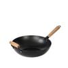 Davis & Waddell Non Stick Carbon Steel Wok Black 60.5x35x9.5cm