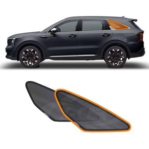 Port Window Sun Shade for Kia Sorento 2020-Onwards Car Sun Blind Mesh Third Row Window