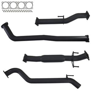 Ignite Exhausts Dpf Back For Toyota Hilux 2.8l Td Gun126r 3" Inch With Hotdog 409 Stainless Steel