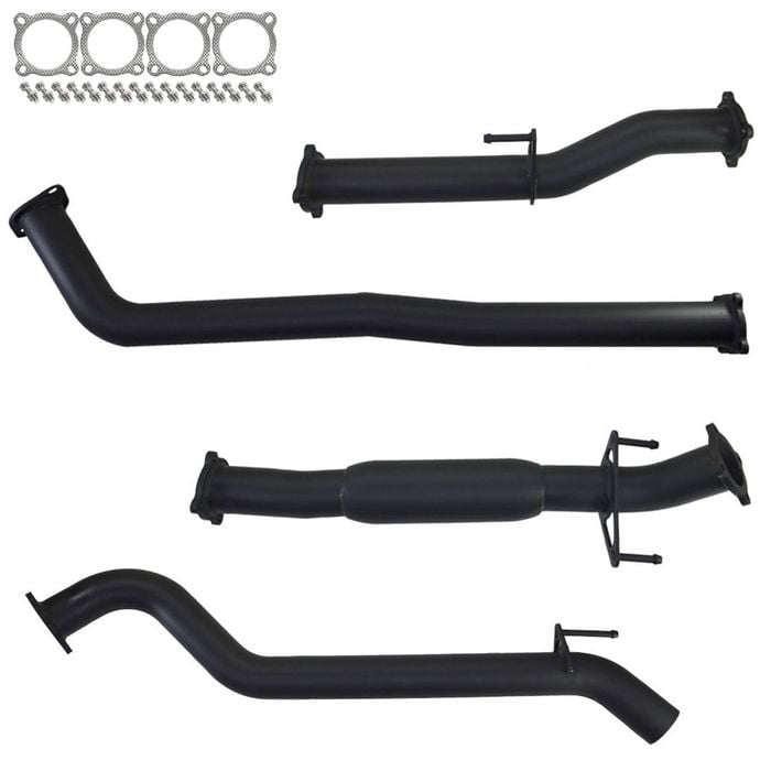 Ignite Exhausts Dpf Back For Toyota Hilux 2.8l Td Gun126r 3" Inch With Hotdog 409 Stainless Steel