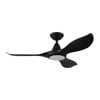 Eglo Noosa 46" Dc Fan 18w Led Tri-col Black
