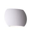 CLA Lighting Remo Surface Mounted LED Exterior Curved Up/Down Wall Light IP54 White