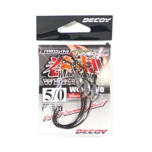 Decoy Worm 130 Maki Sasu Weighted Fishing Hook 3.0g 5/0