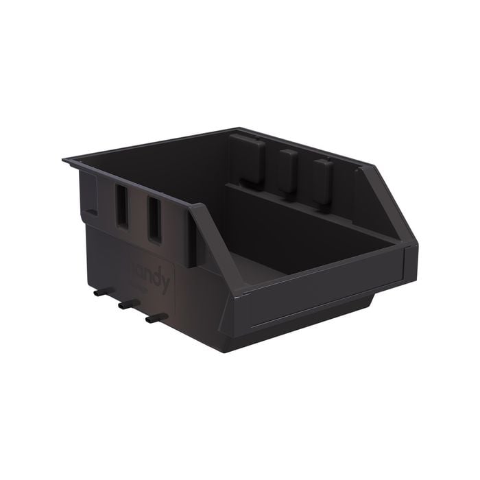 Handy Storage Size 10 Grey Plastic Storage Tote