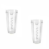 Provecta 2 Pack 24oz Replacement Cups for Nutri Ninja Auto iQ Bullet Blender