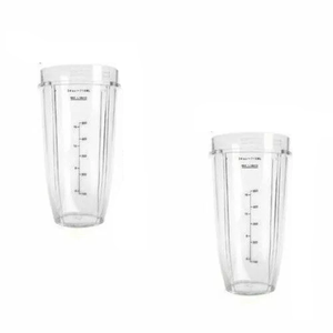 Provecta 2 Pack 24oz Replacement Cups for Nutri Ninja Auto iQ Bullet Blender