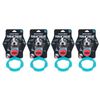4x Paws And Claws Tug N' Treat TPR Rubber Dog Toy 16x16x6cm Assorted Designs