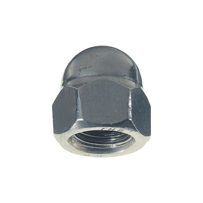 Hobson M12 DIN1587 Galvanised Dome Nut