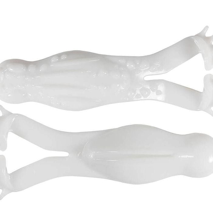 3 Pack of 4 Inch Zman Goat ToadZ Soft Plastic Topwater Fishing Lures - White