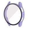 PC Full Cover Screen Glass Protector Shell Case - For Samsung Galaxy Watch 5th 4th 40mm (Purple)