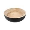 Willow & Silk Round Wooden Dining Table Decorative Bowl